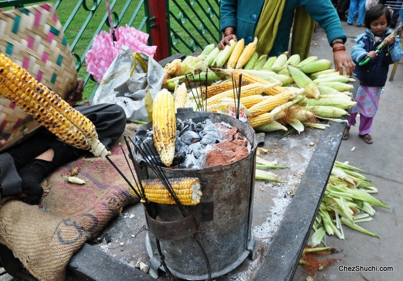 Bhutta/ Corn on the cob